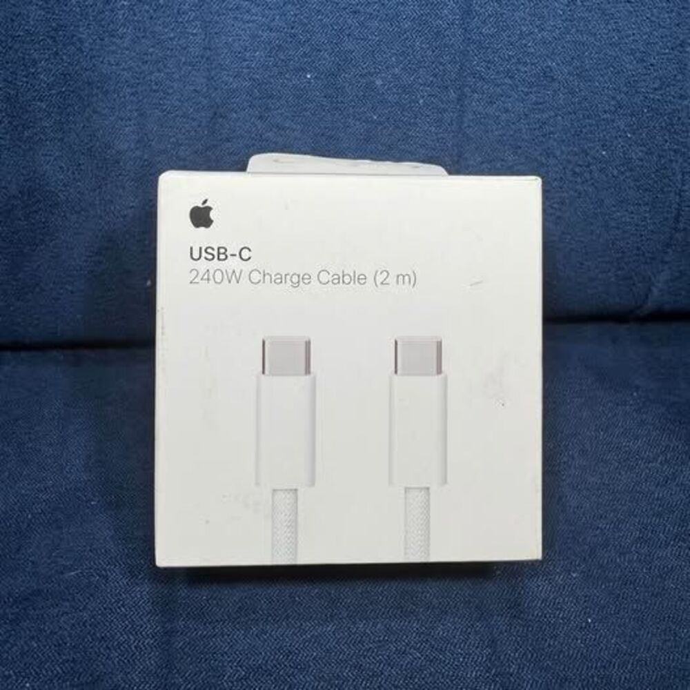 Apple USB-C 240W Fast Charge Cable 2m (6.6 ft) – NEW